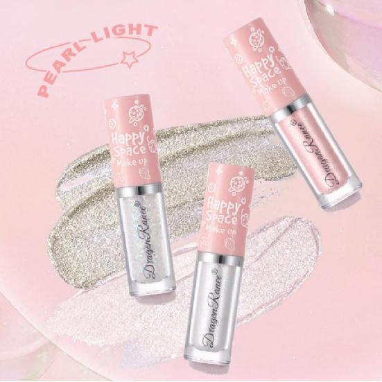 Жидкие тени хайлайтер водостойкие перламутровые сияющие тени тени для век пюре с блестками макияж