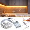 1PC Battery Box Strip Light Battery Powered LED Strip Light Suitable For Wardrobes Stairs Storage Rooms Counters Cabinets Beds