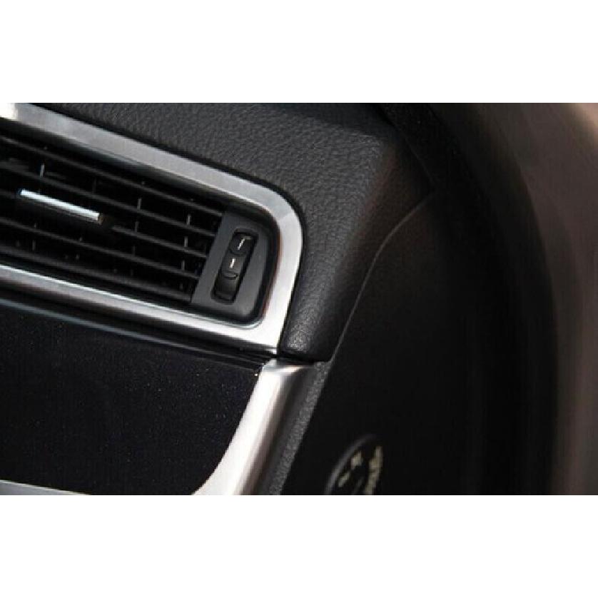 Cover Trim Console L&R Air Outlet Vent Cover Trim 11-2017 Fit For BMW 5 Series