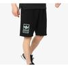 Adidas Мужские шорты на молнии с контрастным краем трилистника Originals, черные DN8025