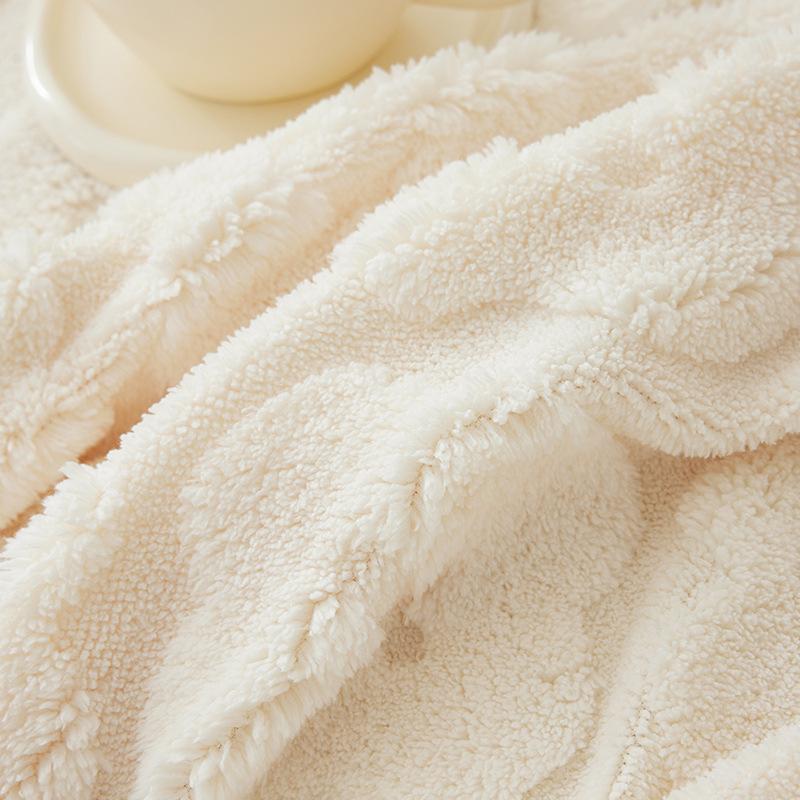 Чехол на диван, ткань, зимнее плюшевое полотенце для дивана, новое кремовое ветрозащитное одеяло для дивана с защитой от кошек