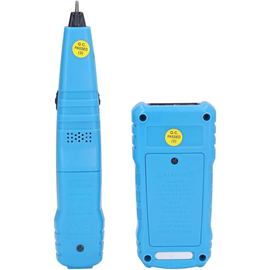 RJ11 and RJ45 Network Cable Tester, Ethernet Wire Finder, Cable Mapper, Continuity Test,Portable LAN Cable Tester,Phone Cable Finder Quick Positioning
