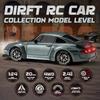 4WD RC Drift Car With LED Light 2.4G Radio 20KM/h High Speed Remote Control Racing Cars Vehicle Model Toy Gift for Boy Girl Kid
