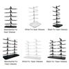 Space Saving Sunglass Holder Rack Eyeglasses Organizer Shelf Glasses Frame Tray Wood Display Stand