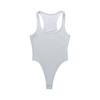 Y2K Summer Camisole Vest Knitted Slim Fit Top European and American Women's Sexy Solid Color Sports Jumpsuit