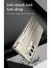 Совместимый чехол для телефона Samsung Z Fold 7/6/5 со слотом для стилуса, подставкой, плоским шарниром и полной защитой от падений