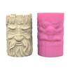 Silicone Vase Molds Succulent Planter Mold Tree Stump Elder Shape Silicone Flowerpot Mold Suitable for Crafting Vase