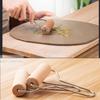 Керамическое искусство, твердый деревянный толкающий глиняный валик, инструменты для формовки полимерной глины, обрезка поверхности, роликовый валик, инструменты для керамики своими руками