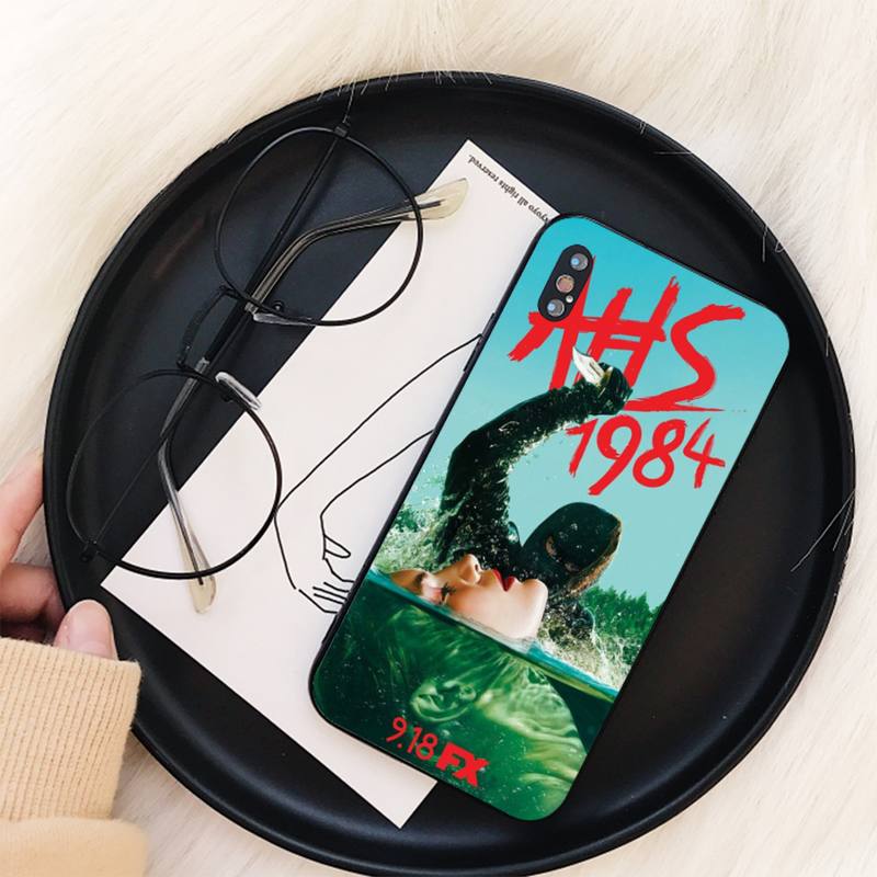 Чехол MaiYaCa «Американская история ужасов» AHS 1984 для iPhone 13 11 12 pro XS MAX 8 7 6 6S Plus X 5S SE 2020 XR