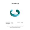Round Smudging Bangles for Women European and American Punk Acrylic Cuff Bracelets Goth Geometric Charms Wristband Jewelry M1