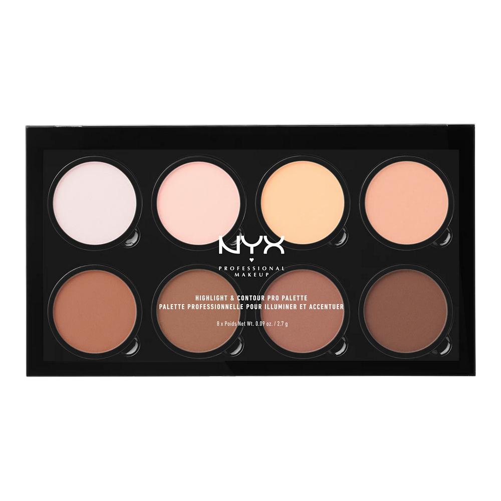 Nyx Knicks Хайлайтер и Контуринг Плоский 21.6г