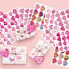 Valentine's Day Decoration Props, Love Gifts, Sealing Stickers, Adhesive Stickers, Party Supplies, 4 Sheets, 48pcs/Set