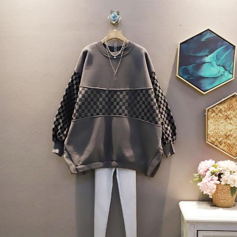 Xitao Trend Patchwork Sweatshirts CZH0044