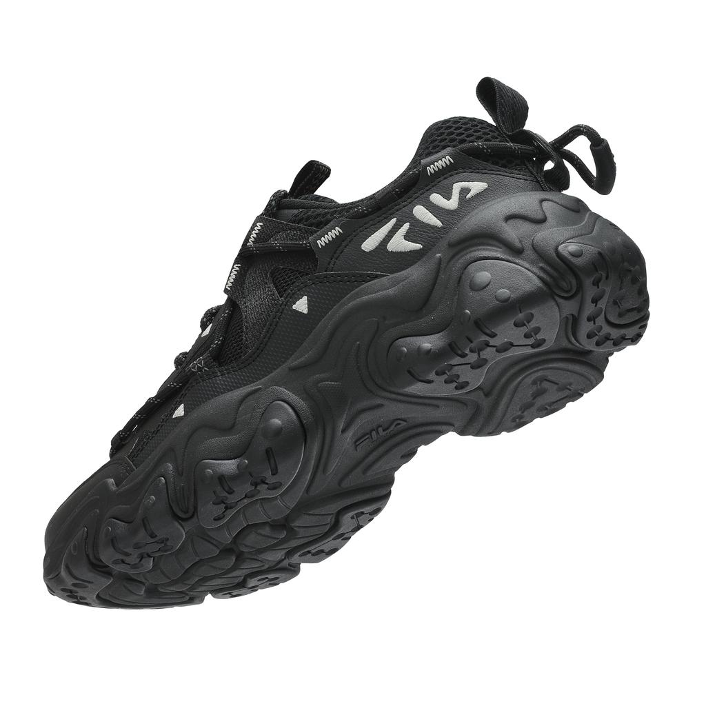 Fila Fluid 5 Cat Paw 5.0 Retro Comfortable Fifth Generation Non-Slip Wear-Resistant Low-Top Casual Shoes Women Sneaker Black F12W422103FBK