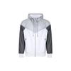Спортивная ветровка с капюшоном, мужская верхняя одежда, серо-белая AR2192-100