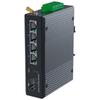 Промышленный медиаконвертер CoroEase 100 Мбит/с, 1 волокно, 4 Ethernet