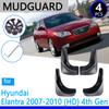 Mudguards Fit for Hyundai Elantra HD 2007 2008 2009 2010 Car Accessories Mudflap Fender Auto Replacement