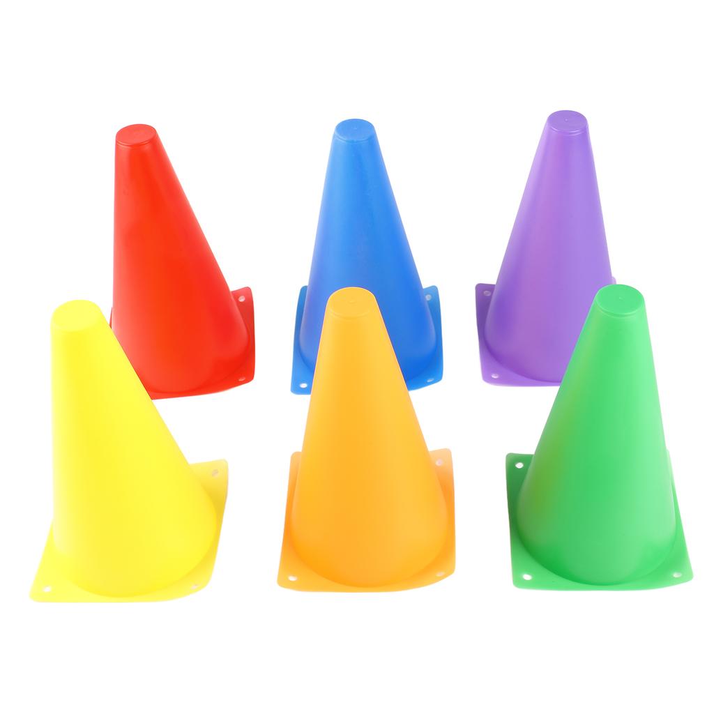 Traffic Cones Outdoor Indoor Soccer Training Marker Cones with 10 Rings for Kids Children Adult