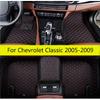 Автомобильные коврики для Chevrolet Classic 2009 2008 2007 2006 2005 Ковры Коврики Авто Аксессуары для интерьера Подушечки для ног Floorlines Чехлы