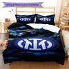 FCIM logo  Pattern Bedding Quilt Set Quilt Cover Pillowcase Home Decoration Birthday Gift (1 * duvet cover + 2 * pillowcase, without core)