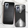 Чехол для телефона со стальным принтом и текстурой шлифованного металла для Xiaomi Poco X7 X6 X5 X4 X3 GT NFC M4 M5 Pro 5G M3 Mi F6 F5 F4 F3 F2 F1 Capa Coq