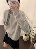 European Style Women's Pure Wool Soft Fluffy Cardigan Sweater