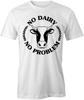 NO DAIRY NO PROBLEM TShirt Tee Short-Sleeved Cotton CLOTHING S1WSA203