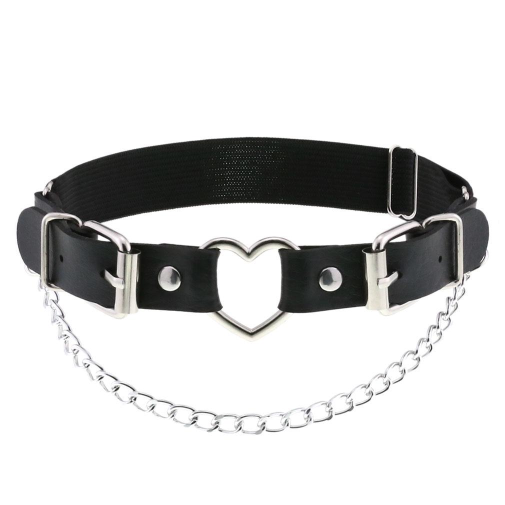 Love Dark Punk Jk Belt Leg Ring Female Sexy Thigh Jewelry Hot Girl Strap Leg Chain Accessories Decoration