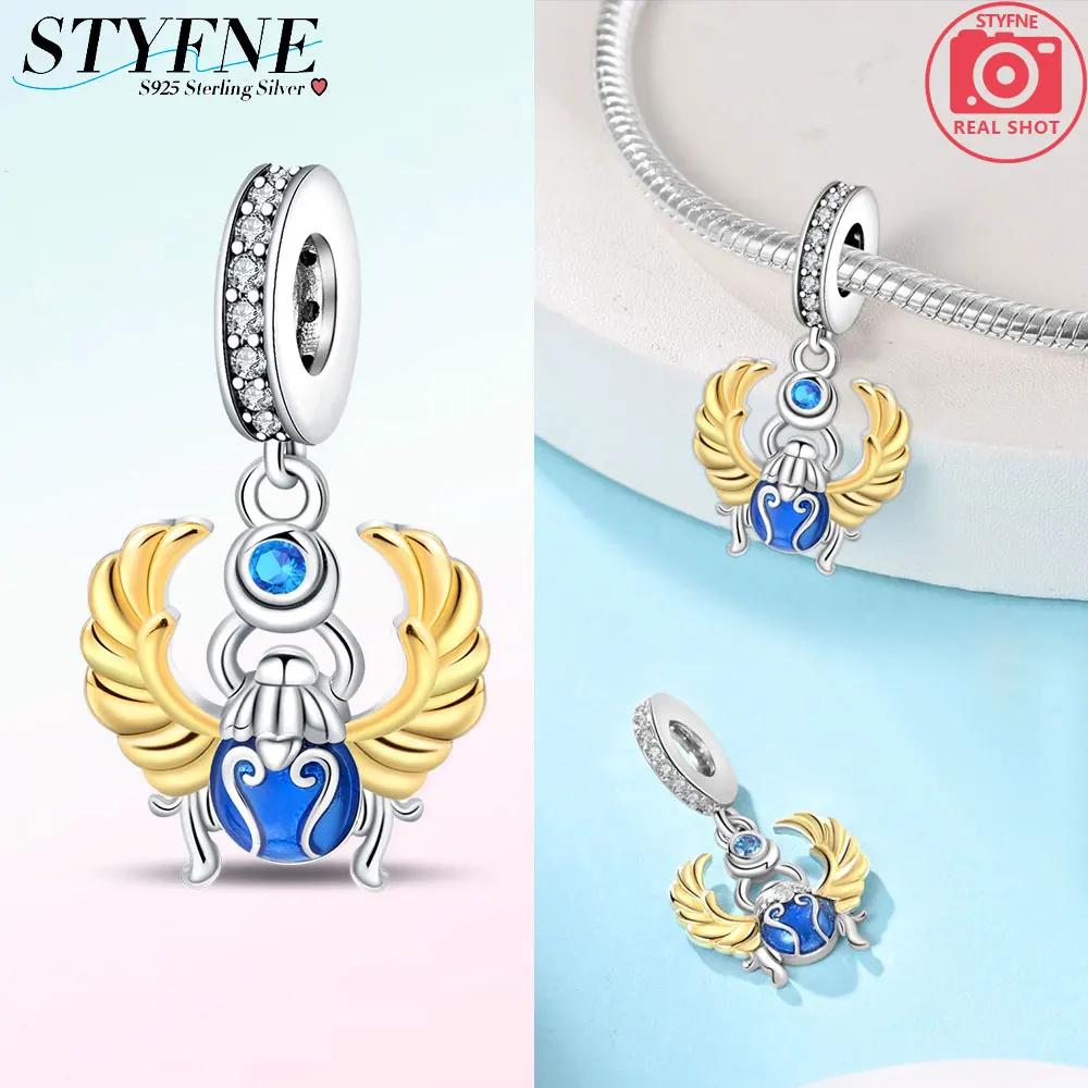 Charms Copper Original Floral Umbrella Four Leaf Clover Moon Butterfly Bracelets Beads Fit Women Diy Fine Jewelry Gifts