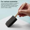 4Pcs Foam Paint Brushes Black Sponge Brush for Painting Staining Craft Art Renovations Adsorption Sponge