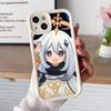 Чехол для мобильного телефона GI Paimon, утолщенный ТПУ, для iPhone 17 16 15 14 13 12 11 Air Pro Max Plus, цветной