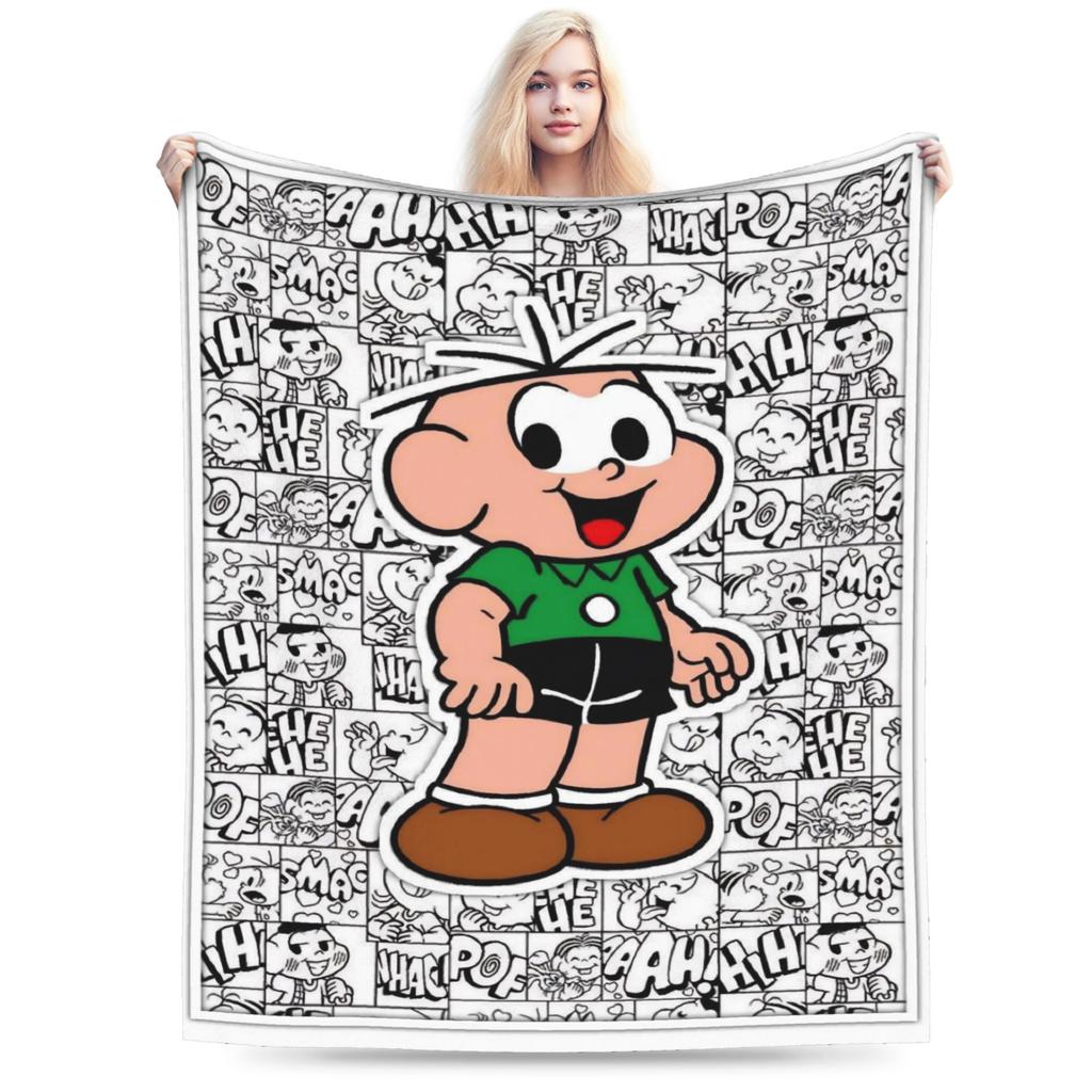 Turma da Monicas Accessories Blanket Super Soft Fleece Throw Blankets Relax Bedspreads