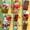 Красный Цветок Мака Чехол Для Samsung Galaxy S25 Ultra S21 S22 S23 S24 Ultra S9 S10 S20 Plus S25 FE Задняя Крышка