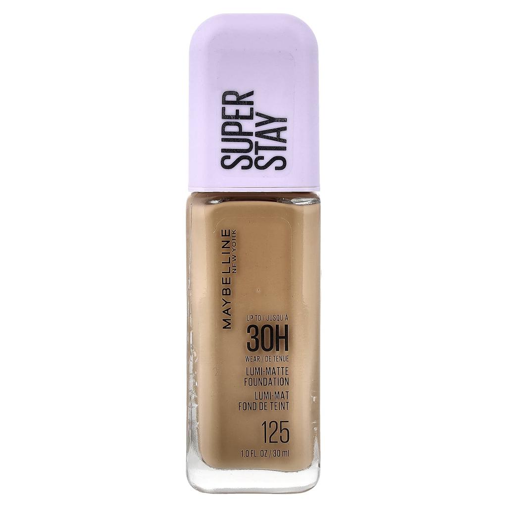 Maybelline Super Stay, Тональная основа Lumi-Matte, 125, 30 мл (1 жидкая унция)