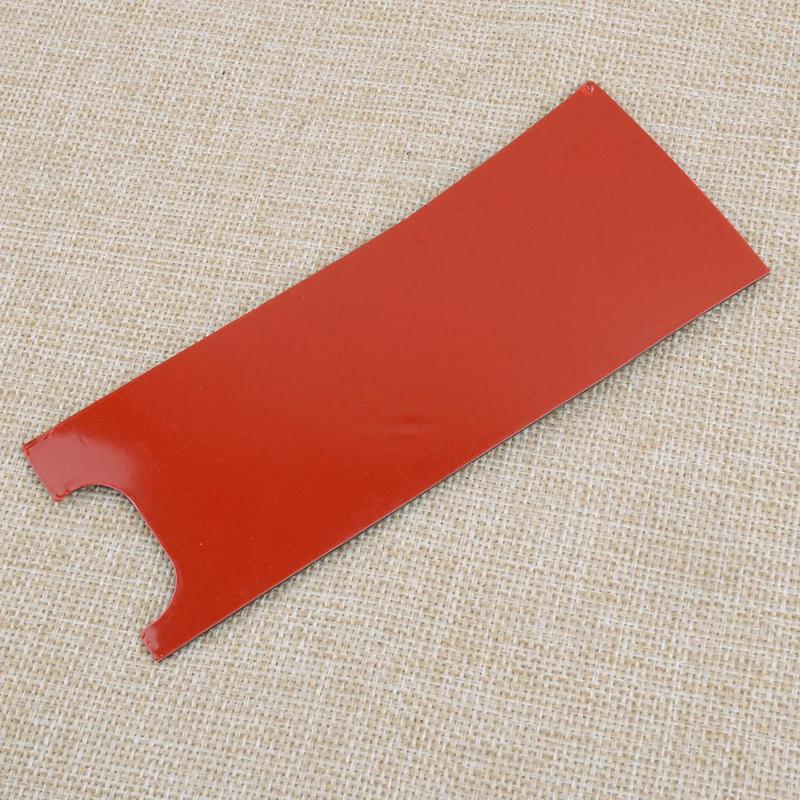 Carbon Fiber Handbrake Slot Decoration Sticker Cover Fit for Toyota Tacoma 2015-