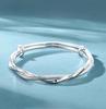 Mobius Ring Silver Bracelet - Women's 520 Gift for Mother's Day, Girlfriend, or Birthday; Perfect for Couples. Solid Design.