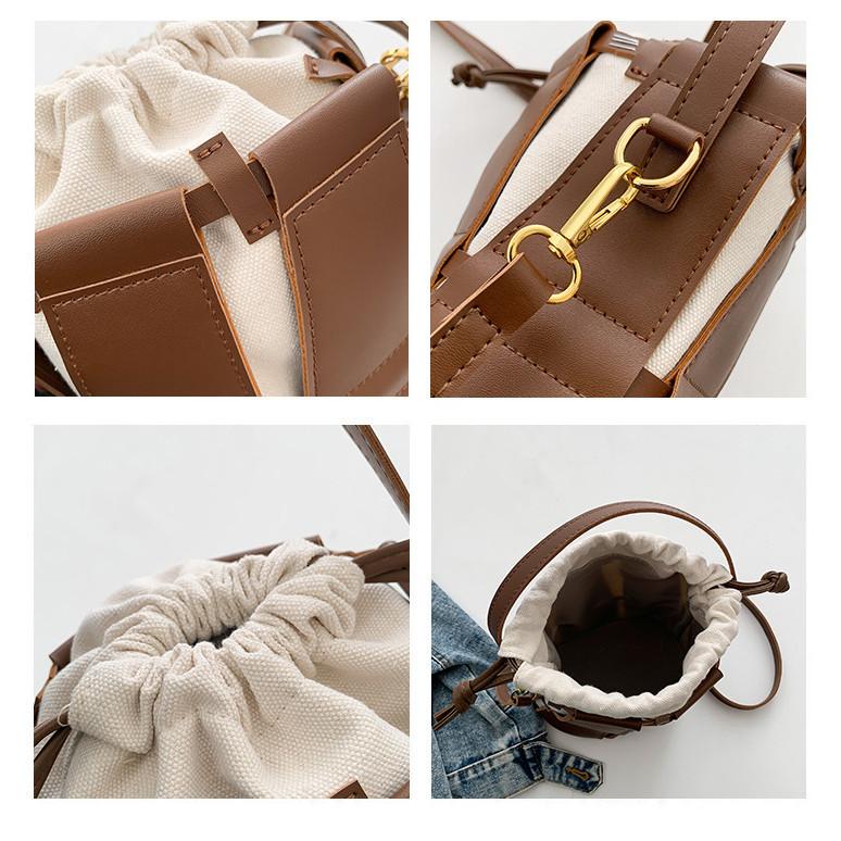 IELGY Женская сумка-мешок, стильная текстурированная сумка через плечо через плечо