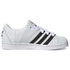 Adidas Originals Superstar Comfortable Non-Slip Wear-Resistant Low-Top Sneakers Unisex Sneakers White Black ID2552