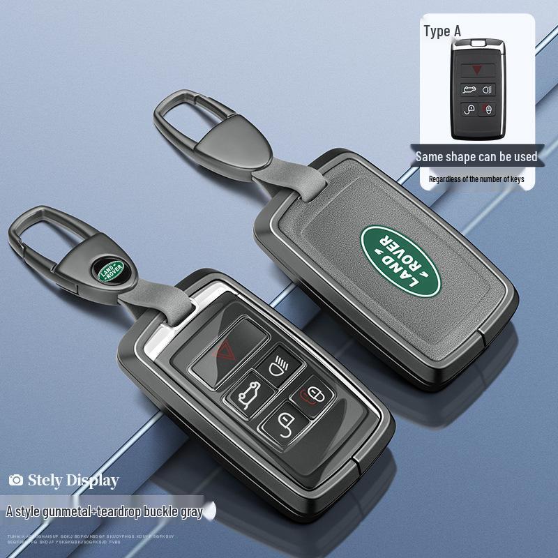 Чехол для ключа Land Rover для Range Rover Sport, Velar, Evoque, Discovery 4, Freelander 5
