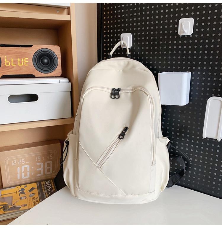 Рюкзак школьной сумки сплошного цвета Унисекс для учащихся средней школы