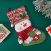 Santa Claus Snowman Elk Gift Socks Christmas Decoration Gift Bag Christmas Window Decoration Pendant