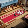 SF 49ers Color Mouse Pad Large Gaming Table Cushion Non-slip Laptop Tablet Big Mousepad XXL Mat Mini PC Playmat With Lock edge