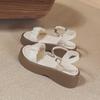 2025 Summer New Platform Sandals Versatile Small Soft-soled High-heeled Sandals Women's Outer Wear