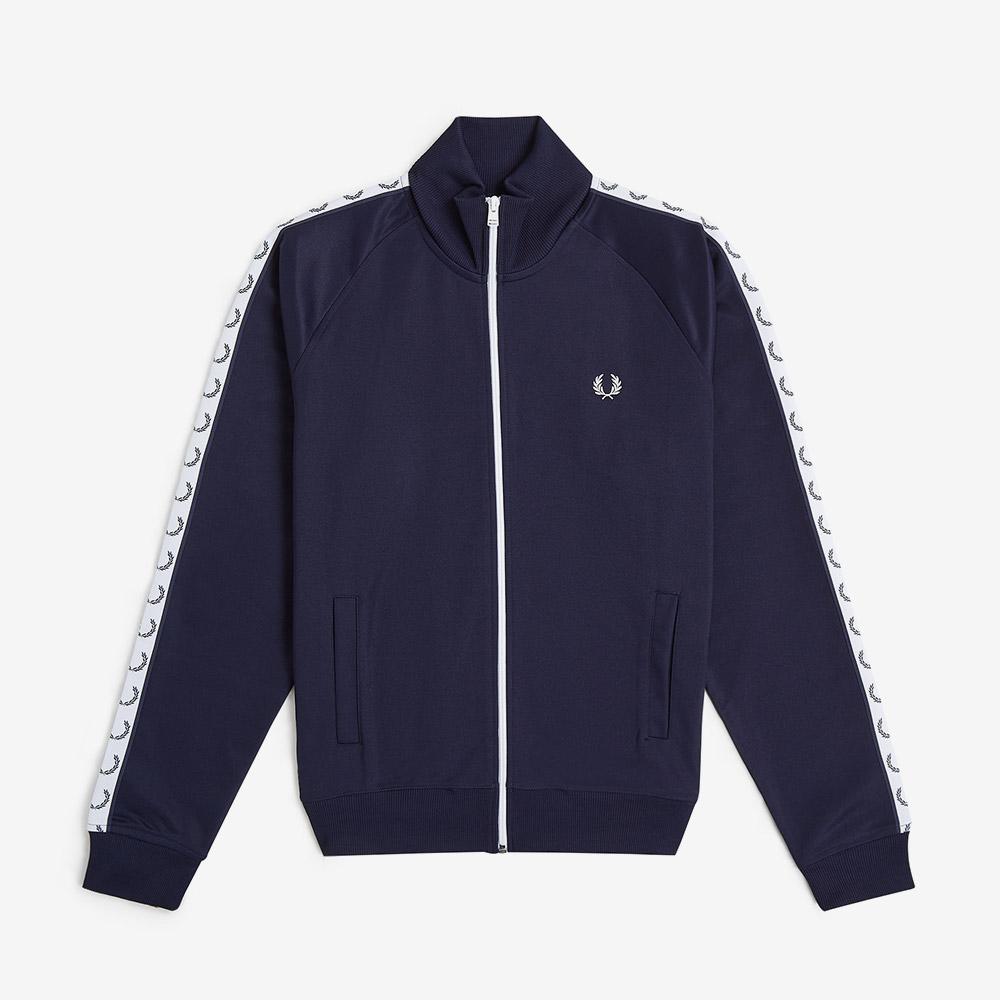 Fred Perry [Спорт] Спортивная куртка с лентой - Угольно-синий Afpm2534620-885