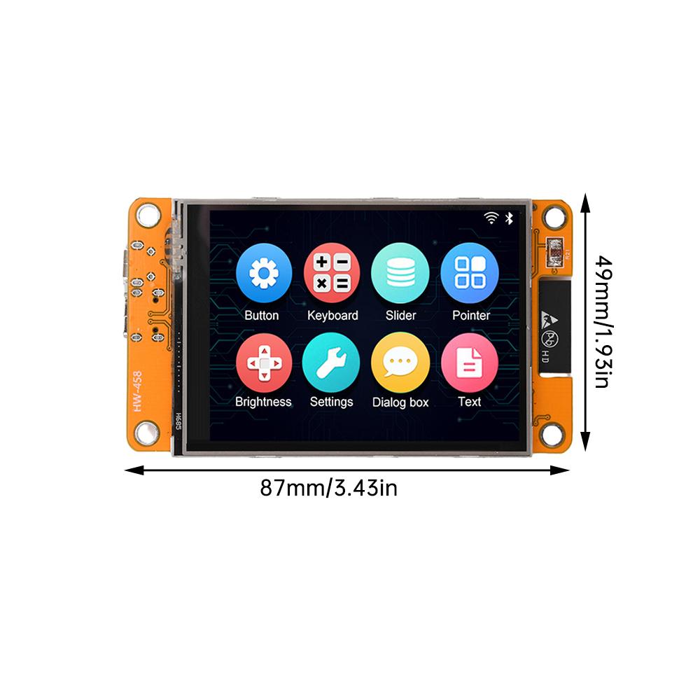 ESP11 LVGL WIFI&Bluetooth Плата разработки 1,8-дюймовый ЖК-модуль TFT 111*111 Умный дисплей с сенсорным экраном WROOM Для Arduino