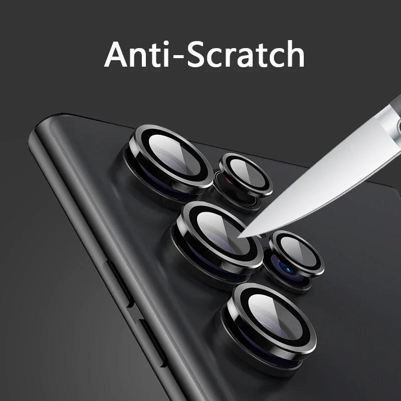 Lens Protector for Honor 400 Honor 400 Pro 5G Honor 400 Lite [Keep Original Shooting] HD 9H Tempered Glass Camera Metal Ring Protector Case Cover