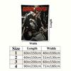 Custom Name Tom Kaulitz Wall Tapestry Aesthetic Wall Hanging Printed Fabric Blanket Decorative Tapestries for Bedroom Living Room Home Decor