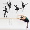 Home Kit Creative Ballet Girl PVC Wall Sticker Waterproof Kids Bedroom Decal Home Decor