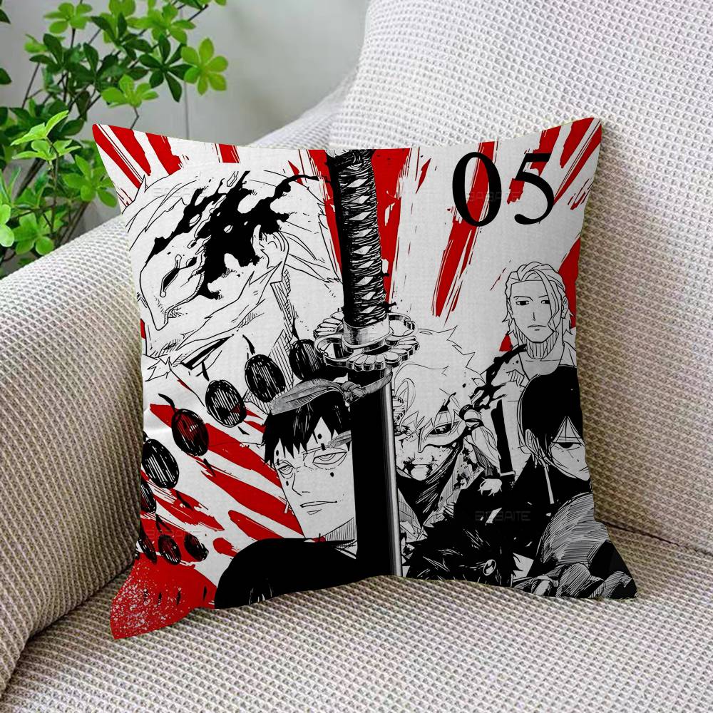 Anime K-Kagurabachi Fantasy And Adventure Pillow Cushion Cover Pillowcase Living Room Sofa Home Decor