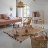 Leo RATTAN CHILDREN' ARMCHAIR, natural rounded seat